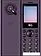Кнопочный телефон BQ-Mobile BQ-1858 Barrel (фиолетовый)