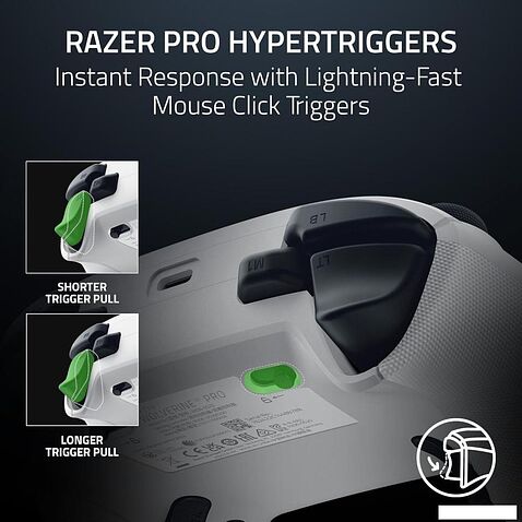 Геймпад Razer Wolverine V3 Pro (белый)