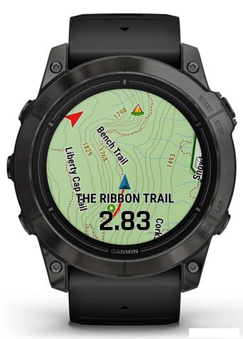Умные часы Garmin Epix Pro Gen 2 Standard 51 мм (сланцево-серый/черный)