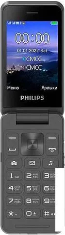 Кнопочный телефон Philips Xenium E2602 (темно-серый)