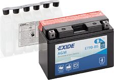 Мотоциклетный аккумулятор Exide ET9B-BS (8 А·ч)