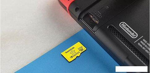 Карта памяти SanDisk For Nintendo Switch microSDXC SDSQXAO-256G-GN3ZN 256GB