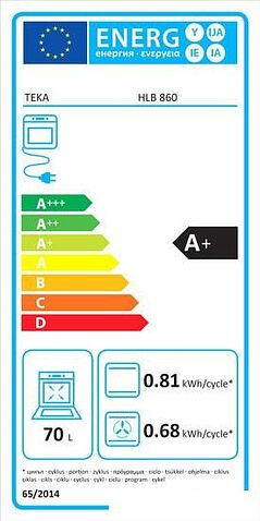 Духовой шкаф TEKA HLB 860 (черный) [41560098]