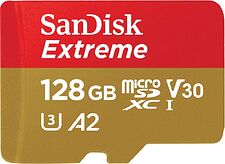 Карта памяти SanDisk Extreme microSDXC SDSQXAA-128G-GN6MN 128GB Карта памяти SanDisk Extreme microSDXC SDSQXAA-128G-GN6MN 128GB