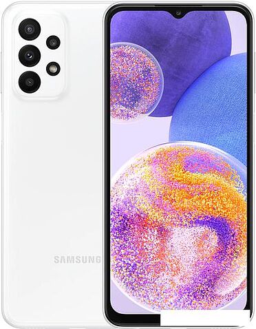 Смартфон Samsung Galaxy A23 SM-A235F/DSN 4GB/64GB (белый)