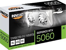 Видеокарта Inno3D GeForce RTX 5060 Twin X2 OC White N50602-08D7X-169570W