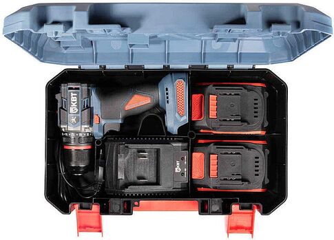 Дрель-шуруповерт КВТ Профи DB-20-13 (с 2-мя АКБ, кейс)