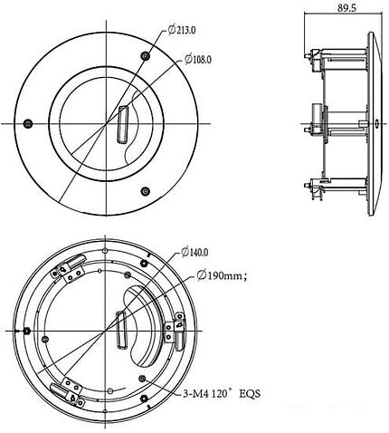 Кронштейн Dahua DH-PFB201C