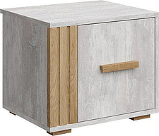 Тумба КМК Мебель П Каен КМК 0991.31 (ледяное дерево/дуб артизан MDP 58-1)