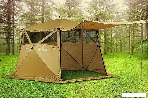 Кемпинговая палатка Higashi Chum Camp Olive Кухня-шатер 03458
