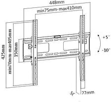 Кронштейн Ultramounts UM841T (черный)