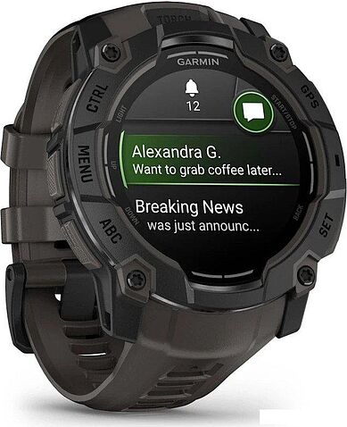 Умные часы Garmin Instinct 3 50 мм (черный)