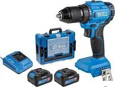 Дрель-шуруповерт Bull SR 1803 2329055 (с 2-мя АКБ, кейс)