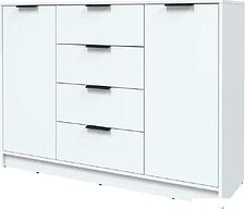 Тумба Интерлиния Концепт КТ-Т140 (белый платинум/белый платинум)