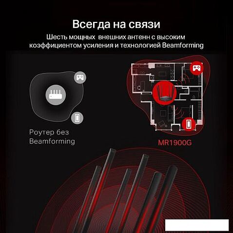 Wi-Fi роутер Mercusys MR1900G