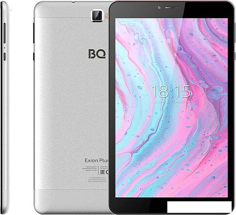 Планшет BQ-Mobile 8077L Exion Plus 32GB LTE (серебристый)
