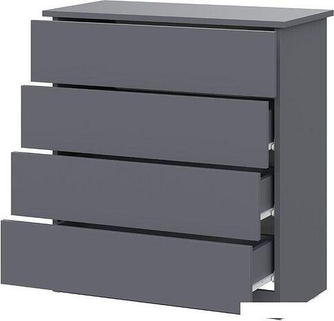 Комод Mio Tesoro КМ 4 (графит серый)