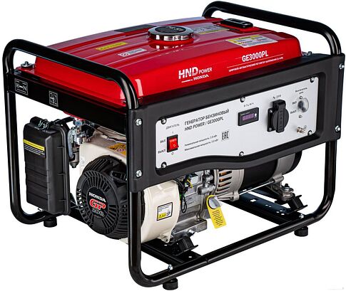 Бензиновый генератор HND GE3000PL