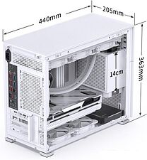 Корпус Jonsbo D31 Mesh (белый)