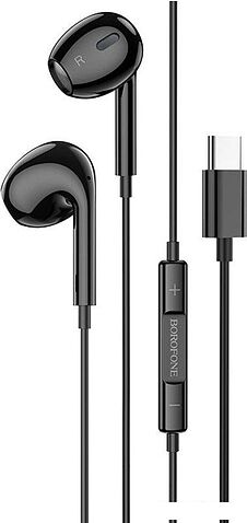 Наушники Borofone BM30 Max USB Type-C (черный)