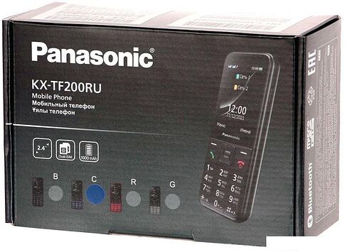 Мобильный телефон Panasonic KX-TF200RU (синий)