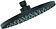 Душевая система  Ideal Standard Ceraline Black SetA6939XG-4