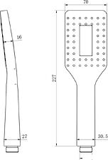 Душевая лейка Lauter Fleur 21S00126