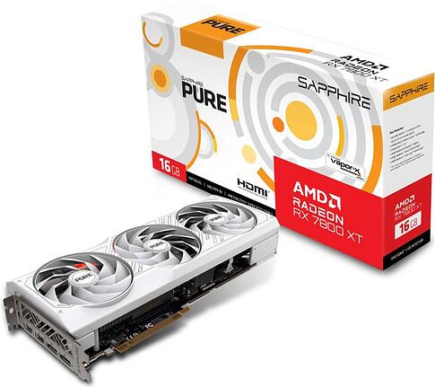 Видеокарта Sapphire Pure AMD Radeon RX 7800 XT 16GB 11330-03-20G