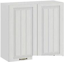 Шкаф навесной Трия Лина 1В8 (белый)