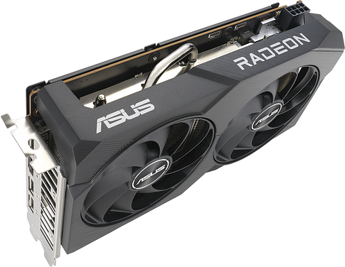Видеокарта ASUS Dual Radeon RX 7600 V2 OC Edition 8GB GDDR6 DUAL-RX7600-O8G-V2