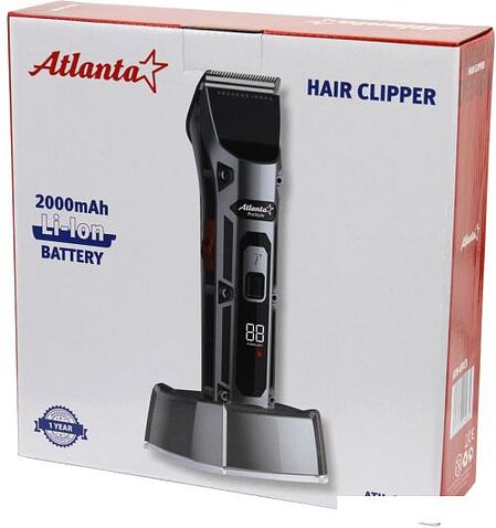 Машинка для стрижки волос Atlanta ATH-6913 (серый)