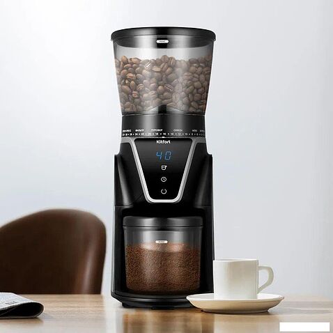 Электрическая кофемолка Kitfort KT-7516