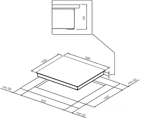 Варочная панель Graude IK 60.0 AC