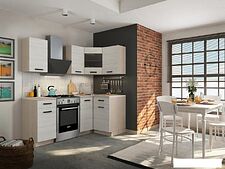 Готовая кухня Genesis Мебель Алиса Loft №3 1.4x1.1 (дуб сонома/сосна белый) Готовая кухня Genesis Мебель Алиса Loft №3 1.4x1.1 (дуб сонома/сосна белый)
