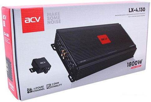 Автомобильный усилитель ACV LX-4.130