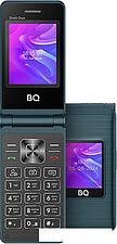 Кнопочный телефон BQ BQ-2412 Shell Duo (бирюзовый)