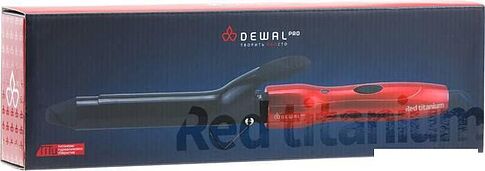 Круглая  плойка Dewal Red Titanium 03-2013