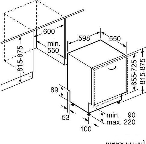Посудомоечная машина Bosch SMV25AX00E