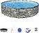 Каркасный бассейн Bestway Power Steel Камень 56883 (610x132)