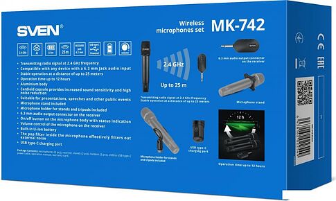Радиосистема SVEN MK-742
