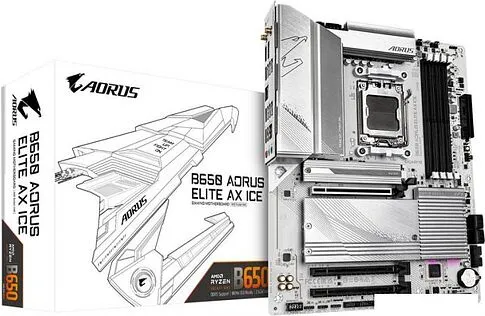 Материнская плата Gigabyte B650 Aorus Elite AX ICE