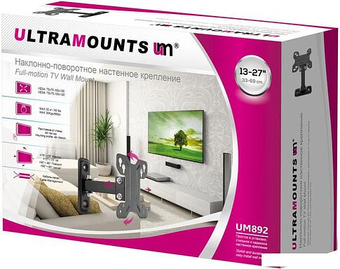 Кронштейн Ultramounts UM892 (черный)