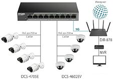 Неуправляемый коммутатор D-Link DSS-100E-9P/B1A