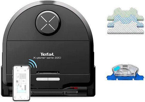 Робот-пылесос Tefal X-Plorer Serie 220 Animal & Allergy RG9475WH