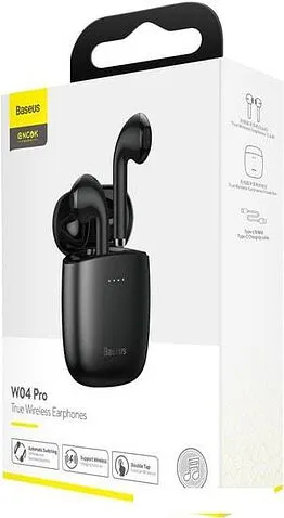 Наушники Baseus Encok W04 Pro (черный)