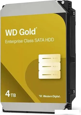Жесткий диск WD Gold 4TB WD4004FRYZ
