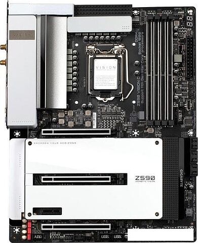 Материнская плата Gigabyte Z590 Vision D (rev. 1.0)