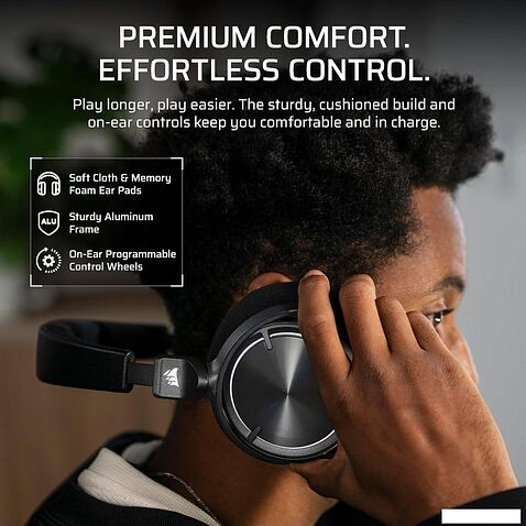 Наушники Corsair Virtuoso Max Wireless (черный)