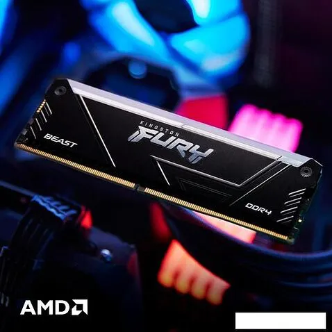 Оперативная память Kingston FURY Beast RGB 4x8ГБ DDR4 3600 МГц KF436C17BB2AK4/32