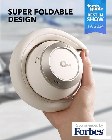 Наушники Anker Soundcore Space One Pro (бежевый)